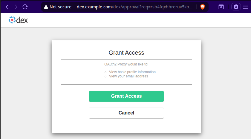 Dex Grant Access